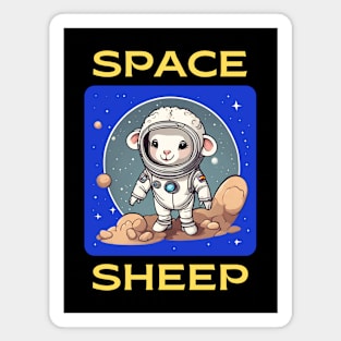 Space Sheep | Sheep Pun Magnet